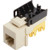 Quickport 6-Conductor Telephone Jack -Wh