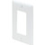 Mid Decorator Nylon Plate Wh "Pkg Of 25"