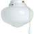 Ceiling Fan Opal Schoolhouse Light Kit