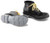 Sz 12 Blk 6" Poly Pvc Workshoes