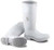 Sz 13 White 16" Pvc Kneeboots Safety-Loc
