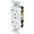 Comm Grade White 20A 120V Outlet