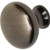1-1/4" Cab Knob Antique Brass "Pkg Of 5"