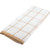 Kitchen Twl 15X25 White/Bge Chk"Pkg Of 12"