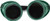 Welding Goggles Grn Frame Shade