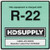 R-22 Adhesive Backed Labels "Pkg Of 10"