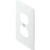 Single Duplex Princess Plate "Pkg Of 25"