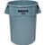 44 Gal Rubbermaid Vented Brute Grey"Fob"