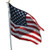 Us Flag Kit With Pole