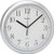 10" Advance Silver Plastic Wall Clock
