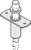 Wardrobe Bi-Fold Top Pivot "Pkg Of 2"