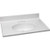 37 X 22"Cultured Marble White Vanity Top
