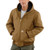 X-Lg Reg Brn 12 Ounce Cttn Jkt Zipclosure
