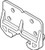 White Plastic Drawer Guide "Pkg Of 25"