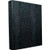 70% Recycld 1" Binder, Black Sim Leather