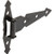 8"Gate Tee Hinge "Pkg Of 2"