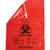 1.4 Quart Red Stick-On Bag "Box Of 100"
