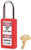 Red #411 3" Safety Lockout Padlock