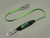 6' Grn Single Leg Hp Lanyard Sofstop
