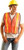 X-Lg Orange Lite Mesh Vest Hook