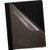 Clr Front Rpt Cvr Blk Ltr Sz"Box Of 25"