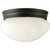 BRZ 1LT 6 MUSHROOM CEILING FIXTURE