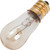 S6 Bulb Value Light 6W Candelabra Base Clear 130V 25pk