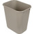 28 1/8 Quart Rubbermaid Beige Wastebasket