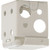 White Installation Bracket Deluxe Vinyl/Aluminum Package Of 2