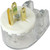 Hosp Grade Angle Plug 15 Amp 125 Volt