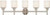 Aubrey Five-Light Vanity Brushed Nickel White Cylinder Glass
