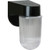 BLACK WALL FIXTURE WITH BULLET DIFFUSER