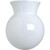 EXTERIOR GLOBE CEILING FIXTURE, WHITE