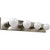 Four-Light Strip Fixture Brushed Nickel