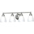 Seasons Anchor Point Three-Light Vanity Chrome Opal White Glass