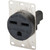 30 Amp 250 Volt Single Receptacle
