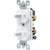 15 Amp Double Wall Switch - White