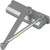 Norton 1601BF Medium Duty Door Closer Adjustable 1-4 Aluminum
