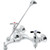 Speakman Service Faucet ChromeTwo Handle Wall Mount