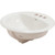 American Standard Aqualyn 17-3/8" x 20-3/8" Oval Lavatory Sink White China