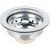 Sink Strainer Fits 3-1/2"-4" Opening Stainless Steel