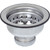 Watts Sink Strainer Kwik-Fit Fits 3-1/2"-4" Opening Stainless Steel