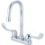Central Brass Commercial Lavatory Faucet Chrome Two Handle