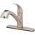 Seasons Anchor Point Kitchen Faucet Brushed Nickel Single Handle Pull-Out