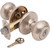 Kwikset Cove SmartKey Entry Knob Satin Nickel