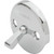 Gerber Bathtub Overflow Plate Trip Lever Chrome Finish