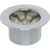 Drain Insert 10-24 Coarse Thread Chrome Plated Metal