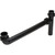 PVC Tubular Double Sink Outlet Kit 1-1/2" x 16" Flanged Or Slip Joint Black