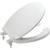 Seasons Plastic Open Front Round Toilet Seat Standard-Duty
