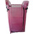 MJM Single Hamper With Foot Pedal 33 Gallon Mauve Mesh